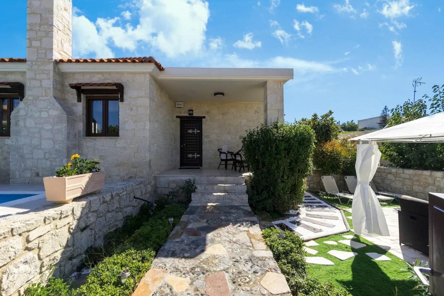 Heraklion Twins House - Private Pool Retreat Episkopi  Luaran gambar